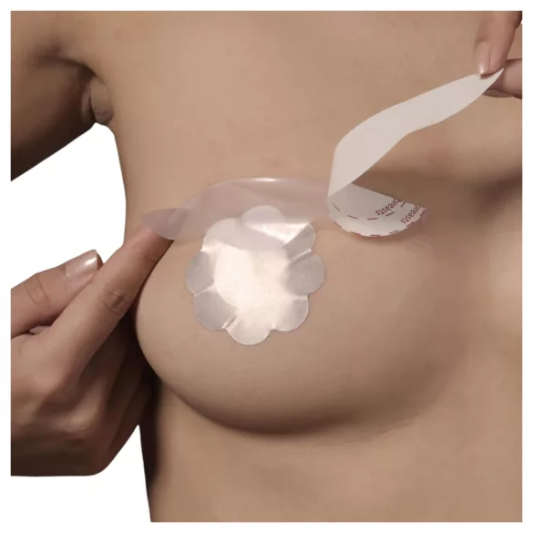 Bye Bra D-F - reggiseno adesivo invisibile - rosa - 6 pezzi