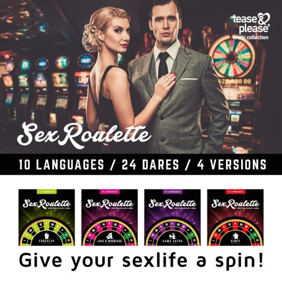 Roulette del Sesso Kama Sutra - gioco erotico di società (in 10 lingue)