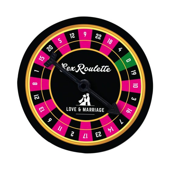 Roulette del Sesso Amore & Matrimonio - gioco erotico da tavolo (10 lingue)