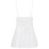 Obsessive 810-BAB-2 - babydoll in pizzo e perizoma (bianco) - L/XL