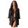 Vestaglia Satinia by Obsessive - Set di Lingerie in Raso (Nero) - L/XL