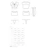 Obsessive - costume da studentessa sexy - set 5 pezzi