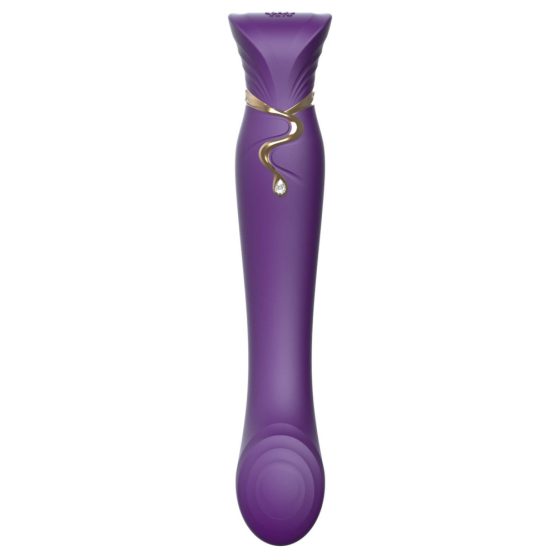 ZALO Regina - vibratore per il punto G e clitoride a onde d'impulso ricaricabile (viola)