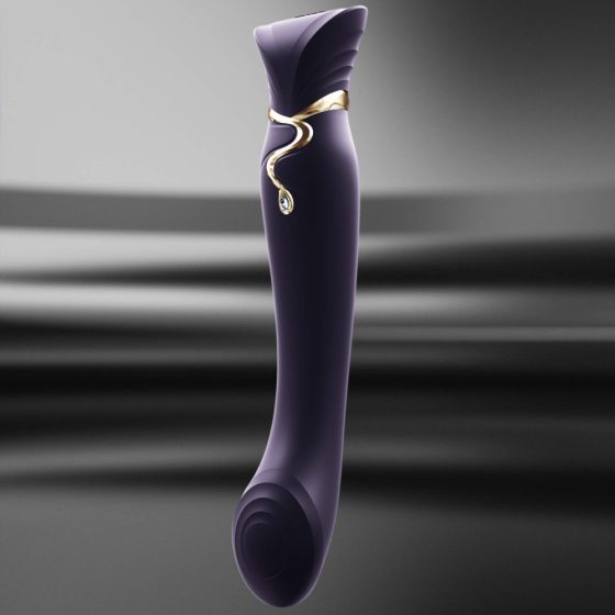 ZALO Regina - vibratore per il punto G e clitoride a onde d'impulso ricaricabile (viola)