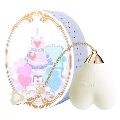   ZALO Baby Heart - vibratore clitorideo impermeabile intelligente (bianco)