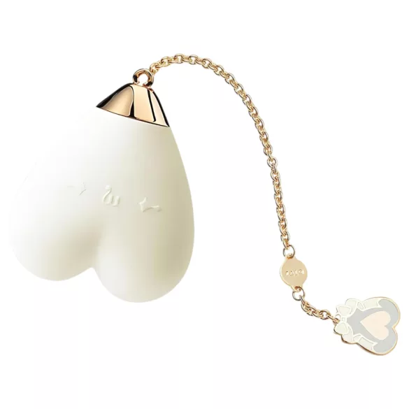 ZALO Baby Heart - vibratore clitorideo impermeabile intelligente (bianco)