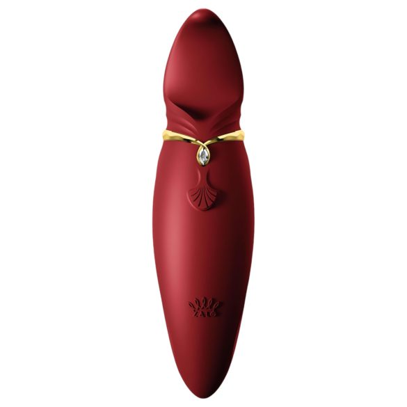 ZALO Hero - vibratore clitorideo rosso, ricaricabile e impermeabile
