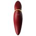 ZALO Hero - vibratore clitorideo rosso, ricaricabile e impermeabile