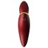 ZALO Hero - vibratore clitorideo rosso, ricaricabile e impermeabile
