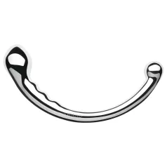 Le Wand - dildo doppia estremità - acciaio inox - argento