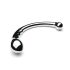 Le Wand - Dildo a Doppia Testa in Acciaio Inox (Argento)