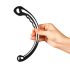 Le Wand - Dildo a Doppia Testa in Acciaio Inox (Argento)