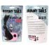 FEELZTOYS - Plug Anale in Metallo con Coda di Coniglio (Argento-Rosa)