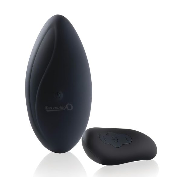 Screaming Panty - vibratore clitoride a batteria ricaricabile (nero)