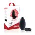 Screaming Panty - vibratore clitoride a batteria ricaricabile (nero)