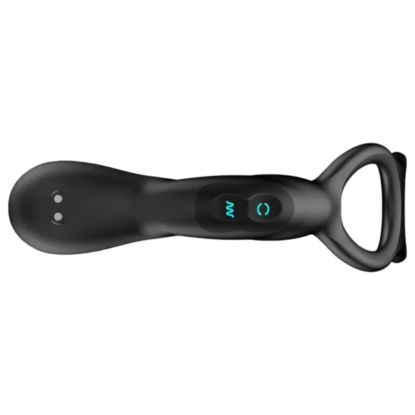 Nexus Revo - vibratore prostata rotante con anello - nero