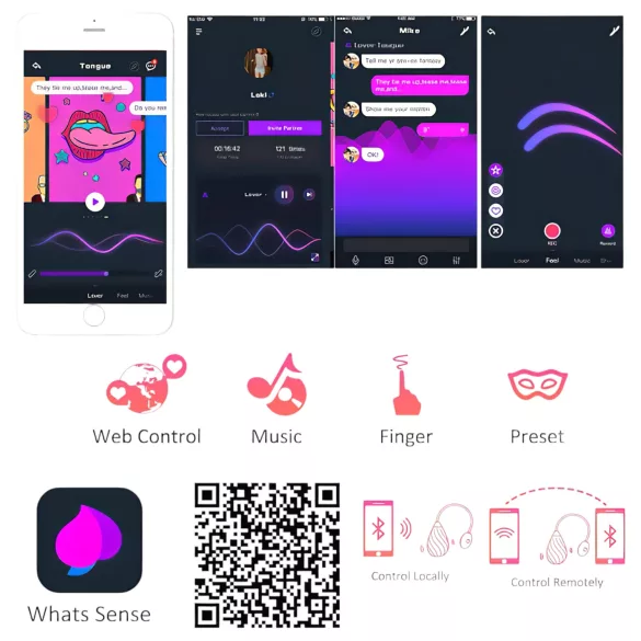 Magic Motion Sundae - ovetto vibrante ricaricabile smart - rosso