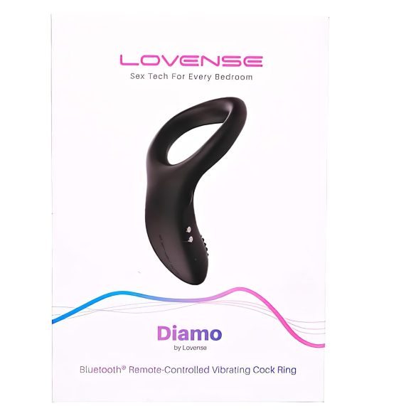 LOVENSE Diamo - anello vibrante intelligente (nero)