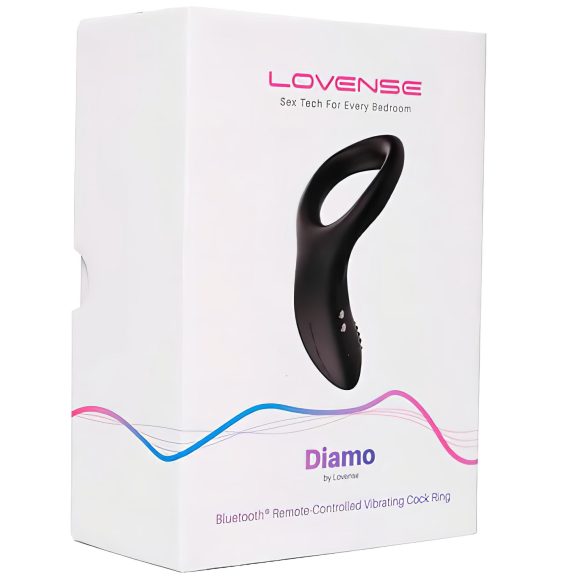 LOVENSE Diamo - anello vibrante intelligente (nero)