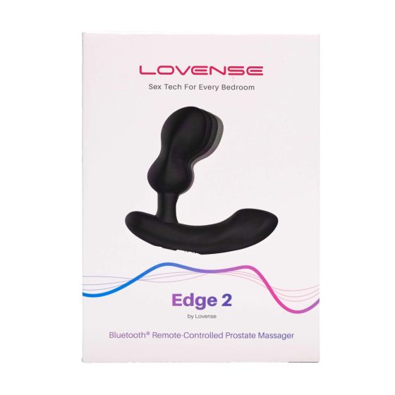 Vibratore prostatico ricaricabile e intelligente LOVENSE Edge 2 - Nuova Generazione (nero)