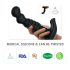 Aixiasia Abake - Vibratore Anale Rotante (nero)