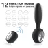 Aixiasia Dylon-Remote - vibratore anale wireless ricaricabile nero