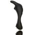 FEELZTOYS Zeus - anello vibrante ricaricabile per il piacere maschile (nero)