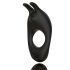 FEELZTOYS Zeus - anello vibrante ricaricabile per il piacere maschile (nero)