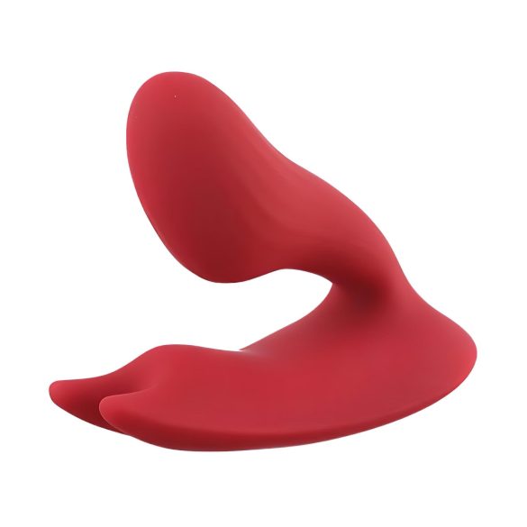 Magic Motion Umi - vibratore strap-on smart ricaricabile (rosso)