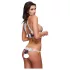 Baci - set reggiseno e slip floreale in pizzo - M/L