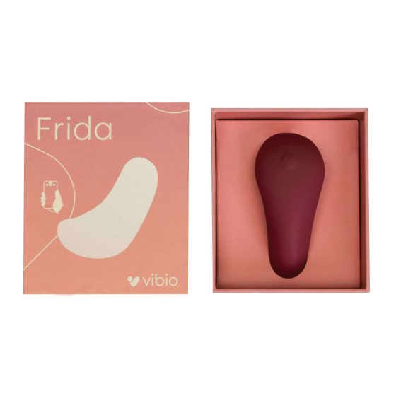 Vibratore per clitoride intelligente e ricaricabile Vibio Frida (rosso)