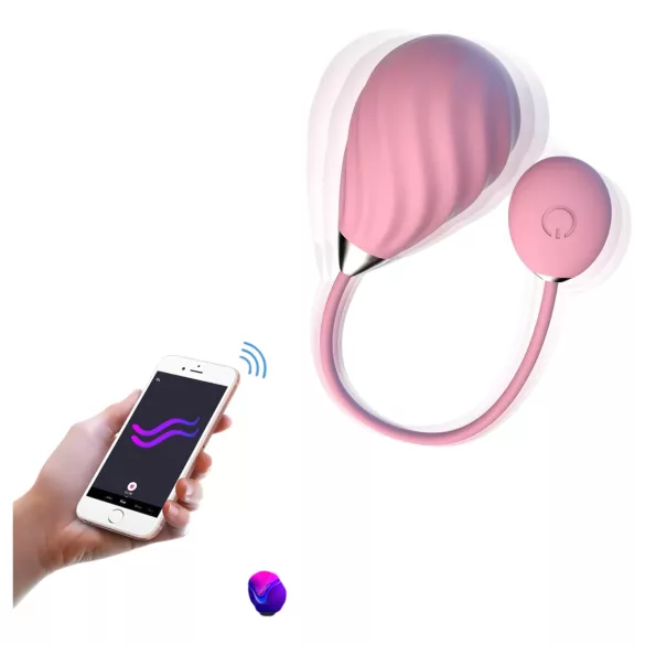Magic Motion Sundae - vibratore a ovetto ricaricabile intelligente - rosa