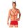 / Obsessive Mr Reindy - Costume da renna uomo (3 pezzi) - rosso - L/XL