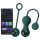 Magic Motion Crystal Duo - set di geisha ball intelligenti - (verde)
