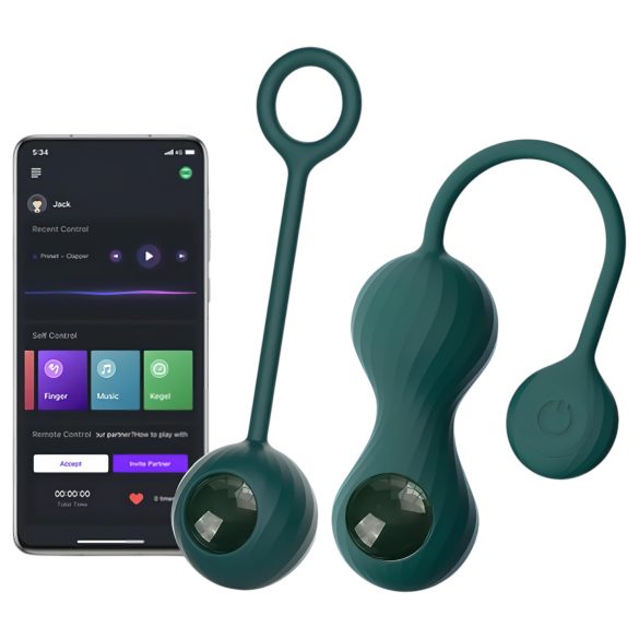 Magic Motion Crystal Duo - set di geisha smart - (verde)