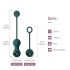 Magic Motion Crystal Duo - set di geisha ball intelligenti - (verde)