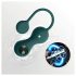 Magic Motion Crystal Duo - set di geisha ball intelligenti - (verde)