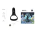 Magic Motion Rise - Anello vibrante per pene con controllo tramite app, per uomini (nero)