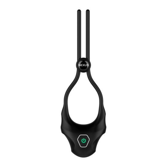 Anello Vibrante per Pene Nexus Forge con Regolazione e Batteria Ricaricabile (nero)