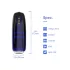 Magic Motion Xone - Masturbatore controllato tramite app per uomini (blu)