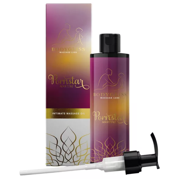 Bodygliss - olio massaggio e lubrificante intimo - pornstar martini 150ml