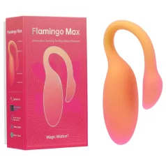   Magic Motion Flamingo Max - vibratore a ovetto smart - silicone arancione