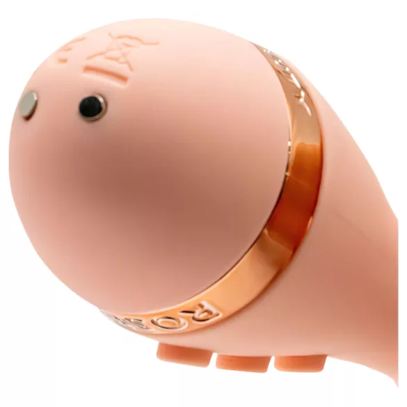 Vush Fleur - vibratore massaggiante ricaricabile e impermeabile (rosa)