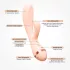 Vush Muse - vibratore rabbit ricaricabile impermeabile - silicone rosa