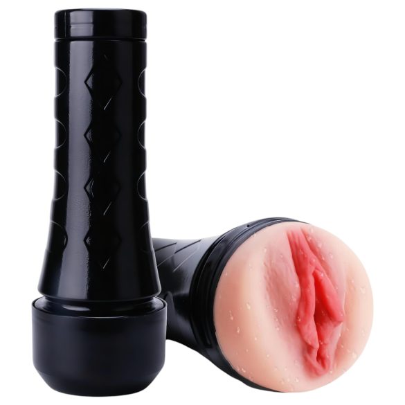 Tracy's Dog 3D Stroker - Figa Realistica in Custodia (Nero-Naturale)