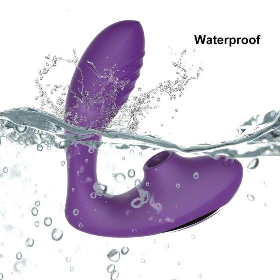 Tracy's Dog OG - vibratore impermeabile per punto G e stimolatore di clitoride (viola)