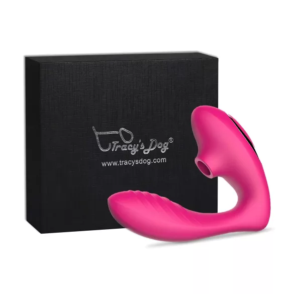 Tracy's Dog OG - Vibratore punto G e clitoride - silicone rosa