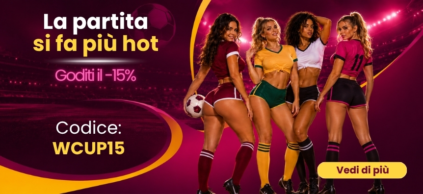 lovesexshop.it lancia una promozione Mondiali su sex toys e prodotti per adulti.
